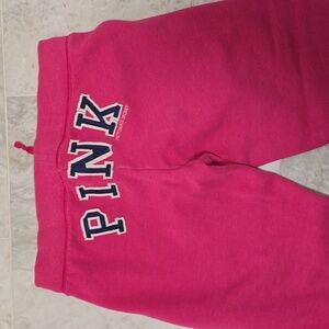 RESERVED - PINK Victoria's Secret Capri Sweatpants